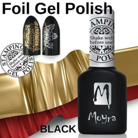 Moyra Stamping Gel Polish Black sgp 01