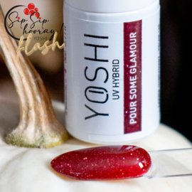 Yoshi Gelpolish Sip Sip Hooray - Pour Some Glamour 6ml - 145  - Reflective -  TPO Free