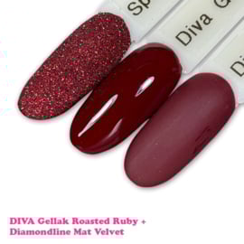 Diva Gellak Velvet Valley Roasted Ruby 10ml - Hema Free - TPO Free