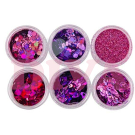Party Mix Nailart Set Purple *