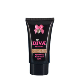 Mini Diva 15ml Easygel Sparkling Rosé Gold