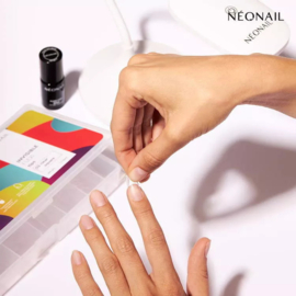 Invisible Flex tips 02 Clear Square - 300pcs ( Press On )
