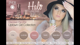 Halo Gel Polish 8ml Elegant  ( Uptown Girl Collection )