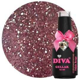 Diva Gellak Think Rouge - Think Glitter Collection