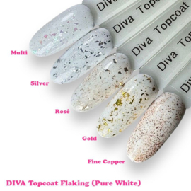 Diva Topcoat Flaking Collection - 5 x 15ml