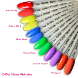 Diva Gellak Neon Skittles Tinted Purple 10ml