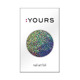 Yours Silver Snowfall Foil