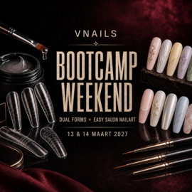 VNails Bootcamp Weekend – Dual Forms & Easy Salon Nailart - 13 & 14 Maart 2027
