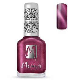 Moyra Stamping Nail Polish Cate Eye Magnetic Red 12ml sp32