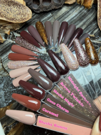 Diva Gellak Brown Rebel Diva Edition Collection - 6 x 10 ml + Gratis Color Pop Stickers