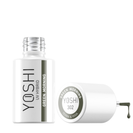 Yoshi Gelpolish Yerba & Yoga - Green Morning 6ml - 302  - TPO Free