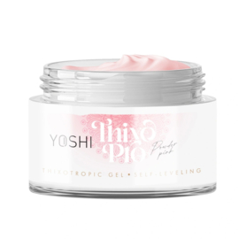 Yoshi THIXO PRO GEL UV LED Powder Pink - 50ml - Self Leveling  - Low Heat - TPO Free