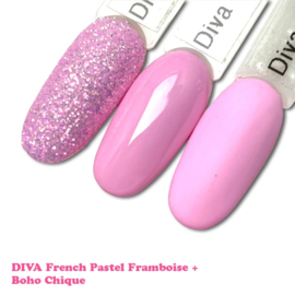 Diva Gellak French Pastel Framboise  - 10ml - Hema Free