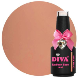 Diva Gellak Rubber Basecoat Cover Nude 15 ml