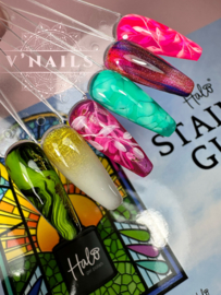 Halo Gel Polish 6x8ml The Stained Glass Collection