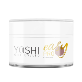 Yoshi Easy PRO GEL UV LED Cover Dark - 50ml - Self Leveling  - Low Heat  - TPO Free