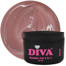 DIVA Builder Gel LOW HEAT 3-in-1 COVER 15ml