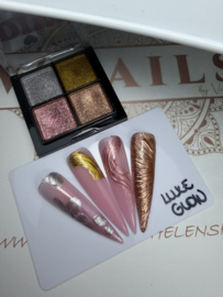 Diva Pressed Powder Palette - Luxe Glow