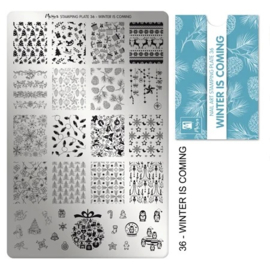 Moyra Stamping Plate 036 Winter is Coming
