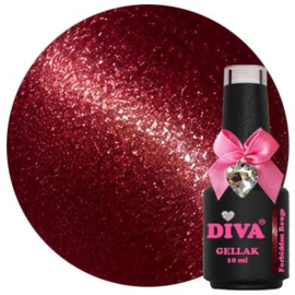 Diva Gellak Cat Eye Rouge Obsession Collectie - 6x10ml + Gratis Color Pop Stickers  +  Bear Magneet