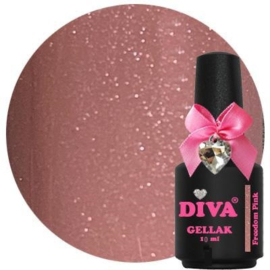 Diva Gellak Miss Sparkle  Freedom Pink 10ml