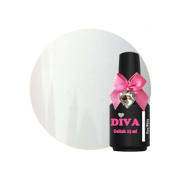 Diva Gellak Pure White 15 ml - wit