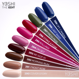 Yoshi Gelpolish The Edit Collection - 10x6ml + Gratis Color Pop Stickers