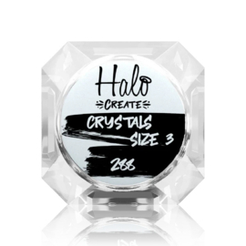 Halo Create - Size 3 Crystals Multi-Colour AB 288s