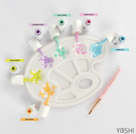 Yoshi Gelpolish Pastel Paradise Collection 9 x 6ml - HEMA FREE - TPO FREE