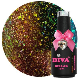 Diva Gellak Cat Eye Dazzle Made in Sparkle Glittersation
