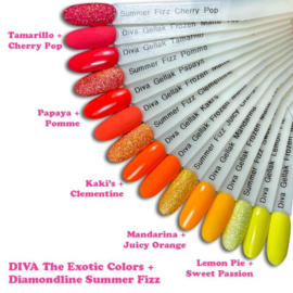 Diva Gellak Mandarina - 15ml - The Exotic Colors Collection