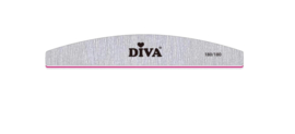 Diva Zebra Vijl Half Moon 180/180 50 stuks