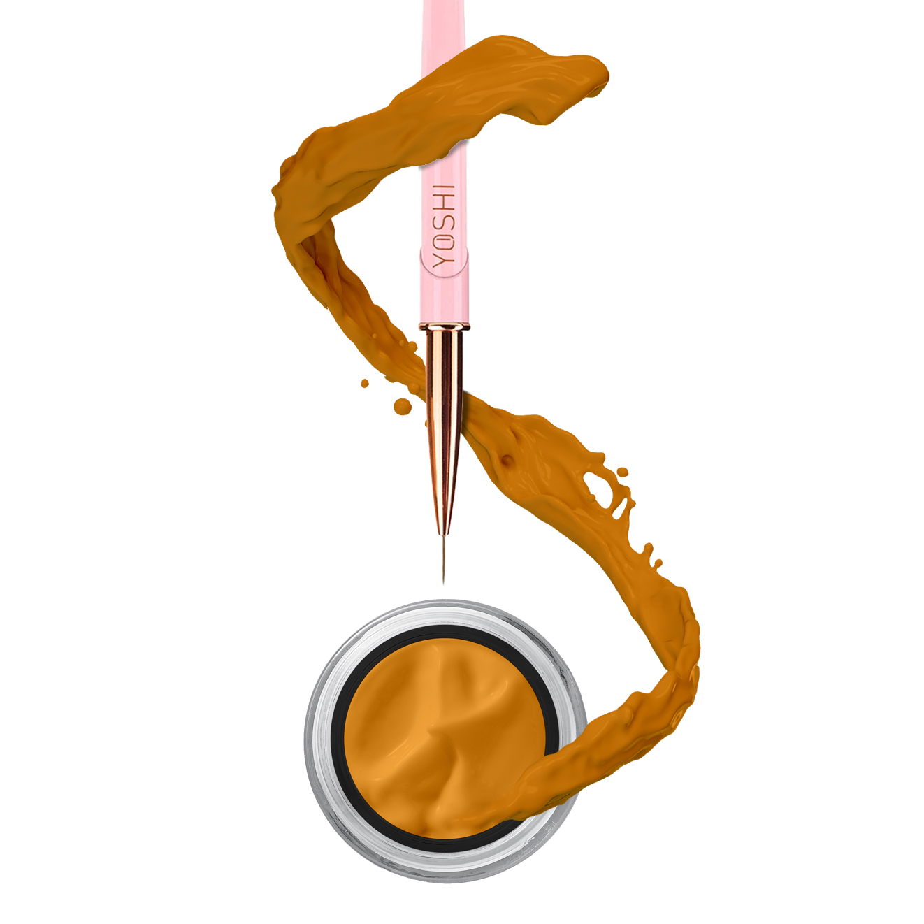 YOSHI Paint Gel Amber - HEMA Free - TPO Free
