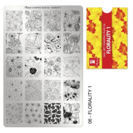 Moyra Stamping Plate 006 Florality 1