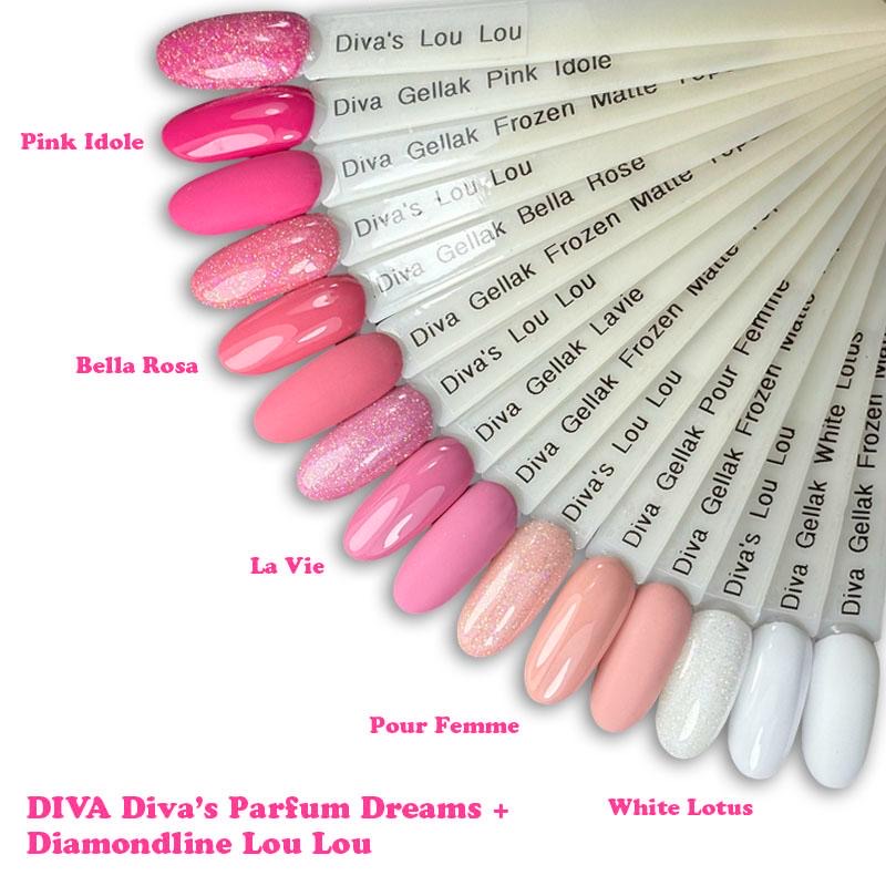 Diva Gellak Diva's Parfum Dreams Collection - Pink Idole 10ml - Hema Free - TPO Free