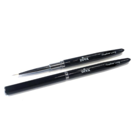 Diva Gel in a Bottle Glamorous Collection -  6x15ml - Hema Free + TPO Free + Gratis Fineliner