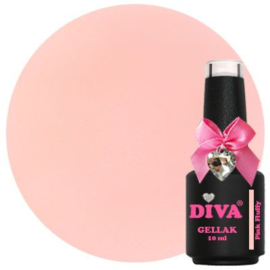 Diva Gellak Sugar Diva's - Pink Fluffy 10ml - Hema Free - TPO Free