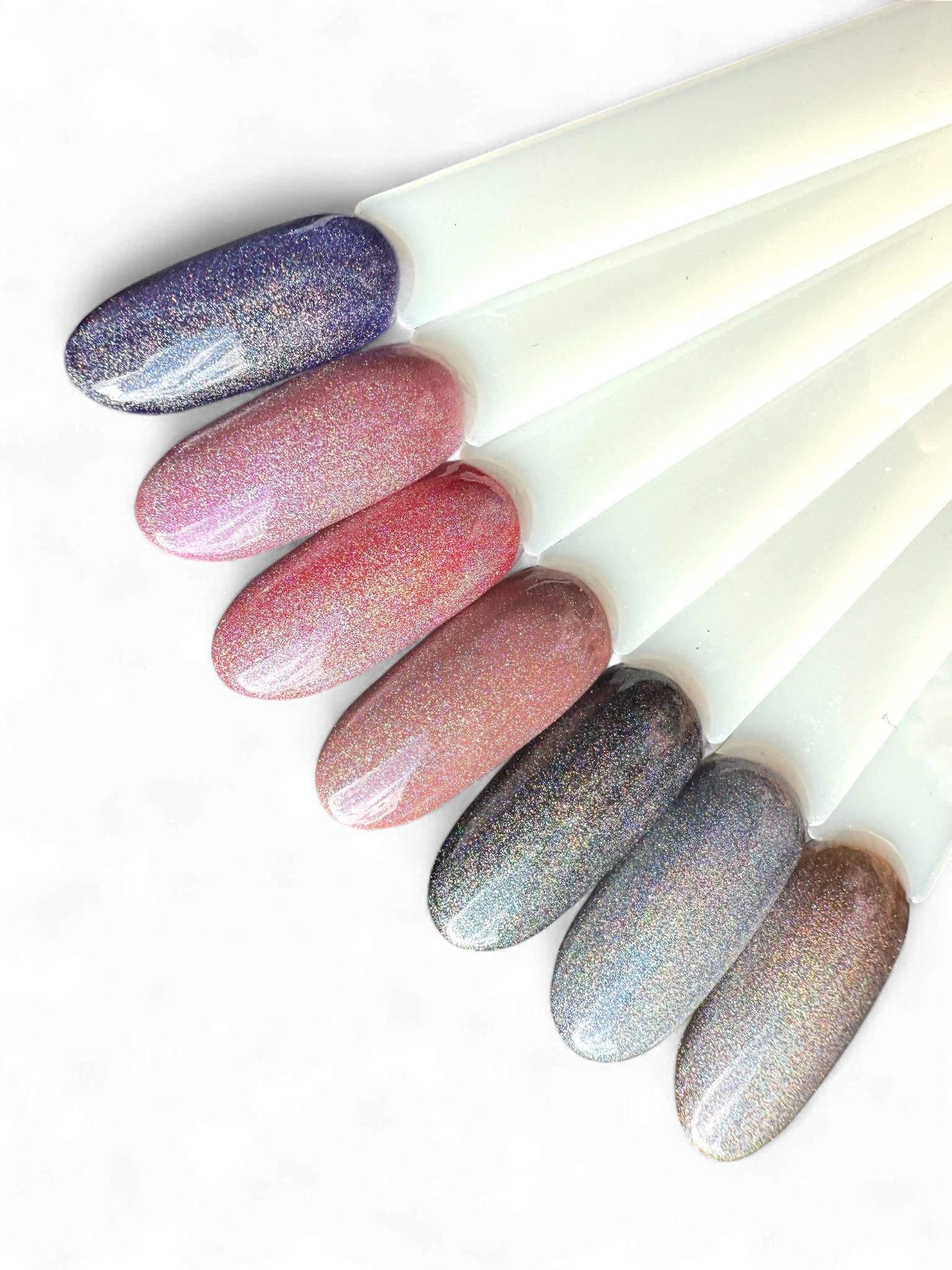 Diva Holo Rainbow Cat Eye Topcoat 15ml  - Hema & TPO Free