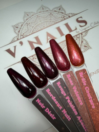 Diva Gellak Diva's Maison de Rouge Collection - 5 x 10 ml + Gratis Color Pop Stickers