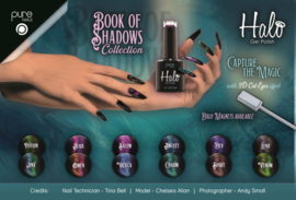 Halo Gel Polish 8ml *Wicca* - Cat Eye ( Book of Shadows Collection )