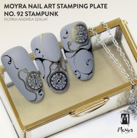 Moyra Stamping Plate 092 Stampunk