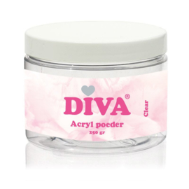 Diva Acryl Poeder Clear 250 gram