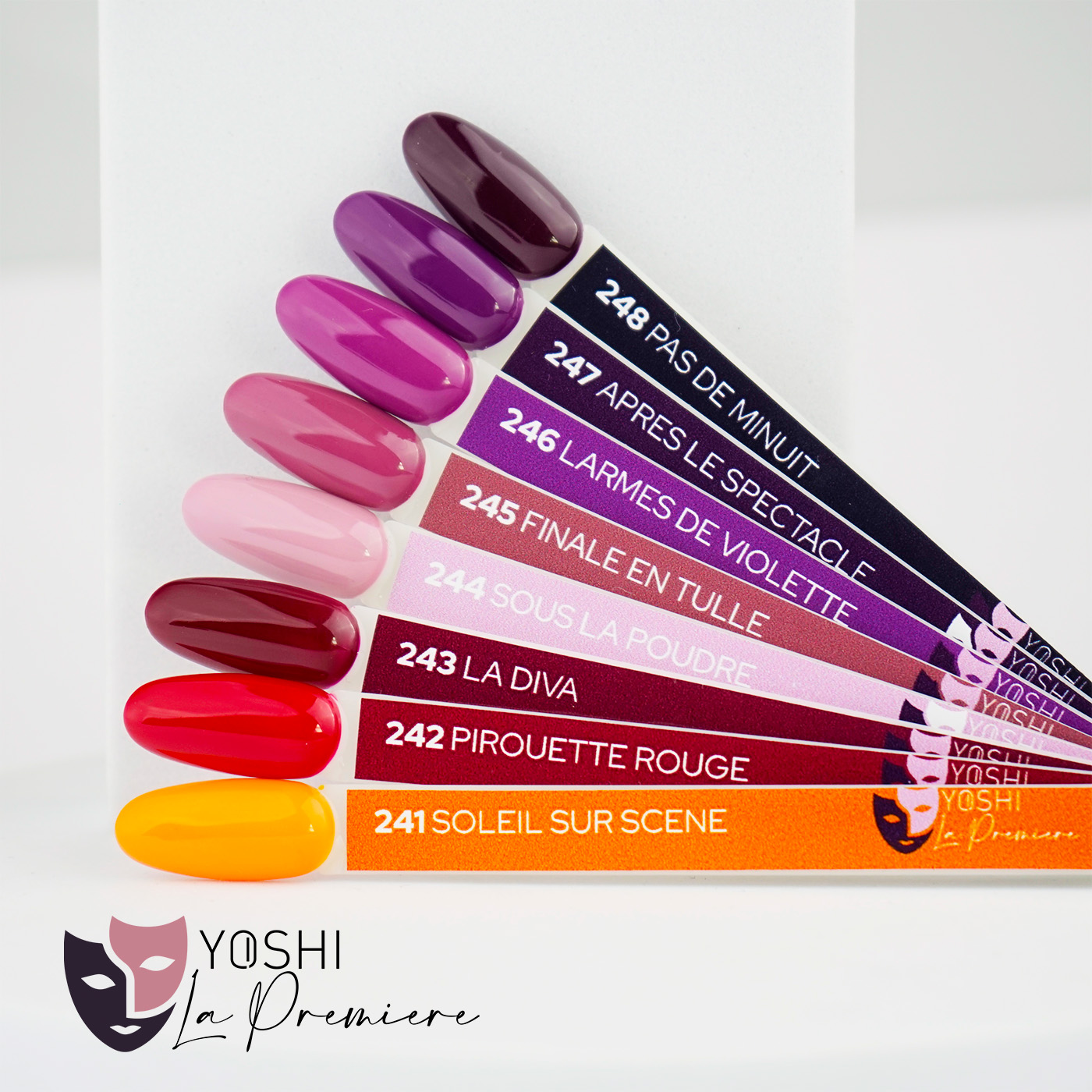 Yoshi Gelpolish La Premiere - La Diva 6ml - 243 - Hema & TPO Free
