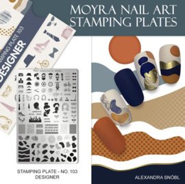 Moyra Stamping Plate 103 - Designer