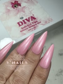 Diva Gellak Miss Sparkle  Shiny Pink 10ml