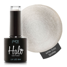 Halo Gel Polish 8ml *White Gold Sparkle*  ( The Core Collection )