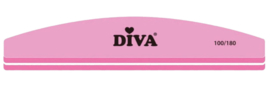 Diva Sponge Buffer Half Moon 100/180 - 18 stuk