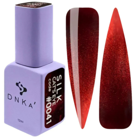 DNKa' Gel Polish Wine Red Cat Eye Silk  - 0041