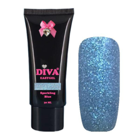 Diva Easygel Sparkling Blue - 1 x 30ml