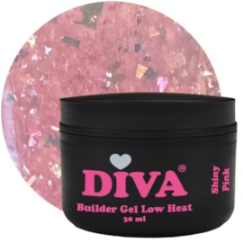 Diva Builder Gel Shiny Pink  - 30 ml - Low Heat 
